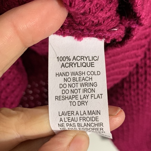 Cotton Emporium Cropped Sweater NWT Size Large see measurements - Picture 5 of 5